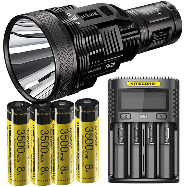 flashlights torches nitecore tm39 lite oled screen searchlight sbt-90 led max 5200lm beam throw 1500m rechargeable torch1
flashlights torches nitecore tm39 lite oled screen searchlight sbt-90 led max 5200lm beam throw 1500m rechargeable torch1