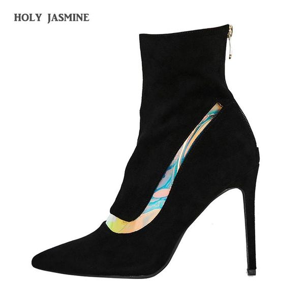 sock stretch boots high heels for women fashion shoes 2020 spring autumn ankle boots booties female super high (8cm-up) zip, Black
sock stretch boots high heels for women fashion shoes 2020 spring autumn ankle boots booties female super high (8cm-up) zip, Black