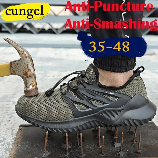 cungel women safety shoes steel toe shoes mens safety work industrial construction breathable sneakers safety wark boots y200915, Black;brown
cungel women safety shoes steel toe shoes mens safety work industrial construction breathable sneakers safety wark boots y200915, Black;brown