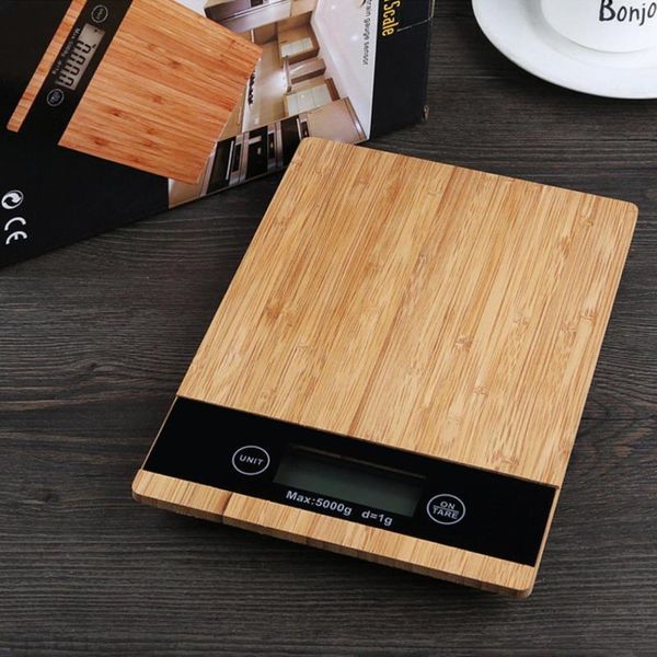 household high precision digital display scales electronic kitchen baking bamboo scale
household high precision digital display scales electronic kitchen baking bamboo scale
