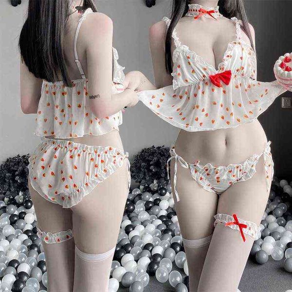 nxy set japanese kawaii strawberry pajamas exotic apparel pattern outfit panties bow knot cosplay costumes cute underwear 1223, Red;black
nxy set japanese kawaii strawberry pajamas exotic apparel pattern outfit panties bow knot cosplay costumes cute underwear 1223, Red;black
