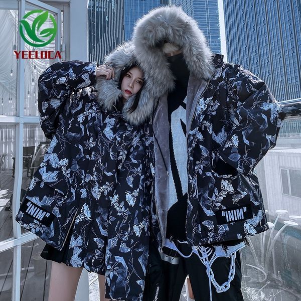 winter thicken hooded jacket coat fur collar hip hop warm couple leaves camouflage versatile men windbreaker brand design 201028, Black
winter thicken hooded jacket coat fur collar hip hop warm couple leaves camouflage versatile men windbreaker brand design 201028, Black