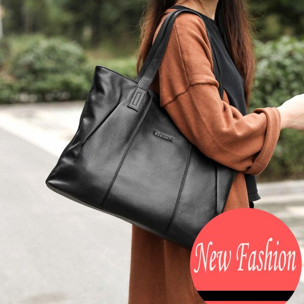 fashion simple genuine leather duffle bag casual beautifully decorated women's handbags high-capacity shopping bags
fashion simple genuine leather duffle bag casual beautifully decorated women's handbags high-capacity shopping bags