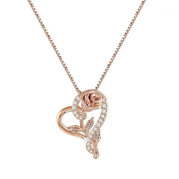 2020 valentine gifts women rose pendant necklace women jewelry accessories gold chain necklace for memorial day gift1, Silver
2020 valentine gifts women rose pendant necklace women jewelry accessories gold chain necklace for memorial day gift1, Silver