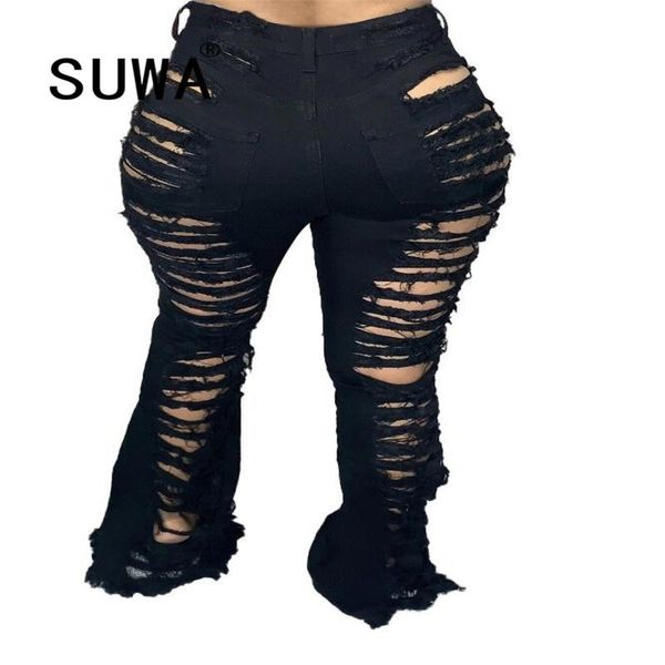 fashion classic hole denim flare pants trousers women wholesale clothing high waist jeans dance vintage casual skinny leggings, Black;white
fashion classic hole denim flare pants trousers women wholesale clothing high waist jeans dance vintage casual skinny leggings, Black;white