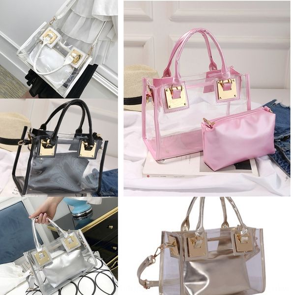 2020 summer new shoulder women's transparent two-piece set mother and child jelly bag fashion portable shoulder bag gxc5i
2020 summer new shoulder women's transparent two-piece set mother and child jelly bag fashion portable shoulder bag gxc5i