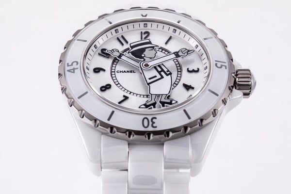 j factory 2020 lady's new wristwatch switzerland fully automatic integrated movement sapphire glass mirror ceramic shell jacket folding, Slivery;brown
j factory 2020 lady's new wristwatch switzerland fully automatic integrated movement sapphire glass mirror ceramic shell jacket folding, Slivery;brown