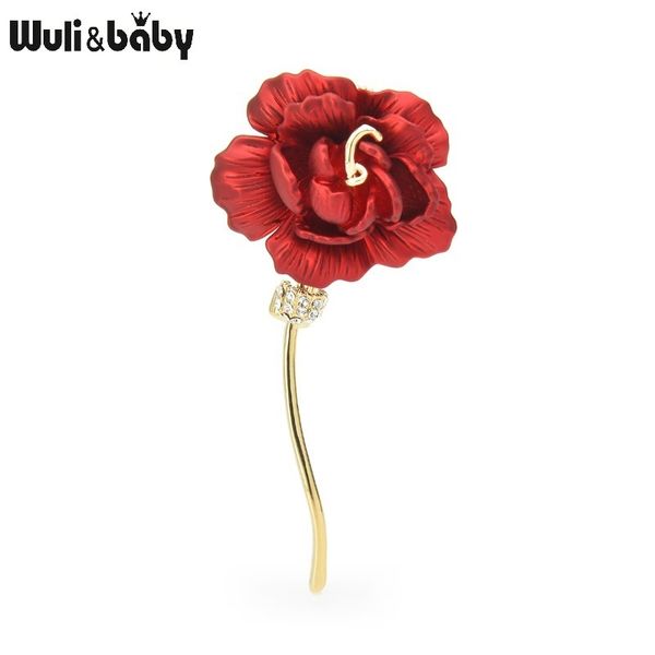 wuli&baby new red rose flower brooches for women czech rhinestone flower weddings casual office brooch pins gifts 201009, Gray
wuli&baby new red rose flower brooches for women czech rhinestone flower weddings casual office brooch pins gifts 201009, Gray