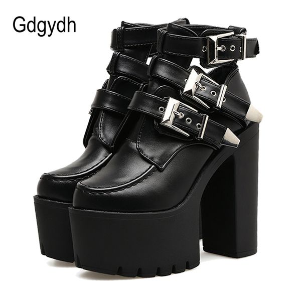 gdgydh fashion buckle leather boots women soft leather spring autumn black ladies ankle boots ultra high heels shoes platform t200425
gdgydh fashion buckle leather boots women soft leather spring autumn black ladies ankle boots ultra high heels shoes platform t200425