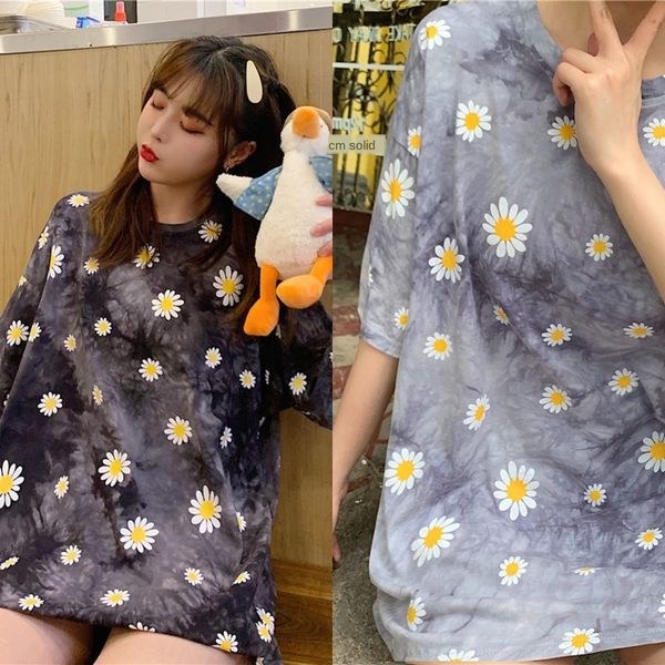1adho ins daisy summer hip-hop tie-dyed short sleeve t-shirt t-shirt 2020 trendy couple wear loose trendy large size short sleeve jtv9z, White
1adho ins daisy summer hip-hop tie-dyed short sleeve t-shirt t-shirt 2020 trendy couple wear loose trendy large size short sleeve jtv9z, White