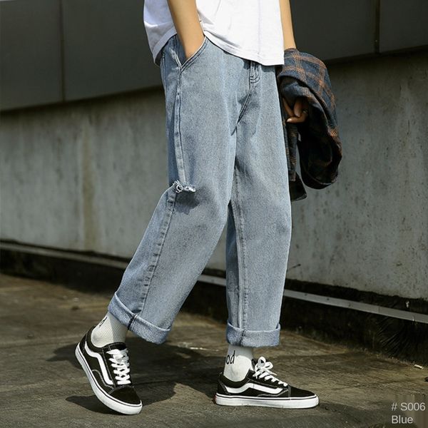 jeans men's fashion brand loose pendant straight pendant pantsjeans wide leg pantspants washed tooling hole wide leg pants e12lv, Blue
jeans men's fashion brand loose pendant straight pendant pantsjeans wide leg pantspants washed tooling hole wide leg pants e12lv, Blue
