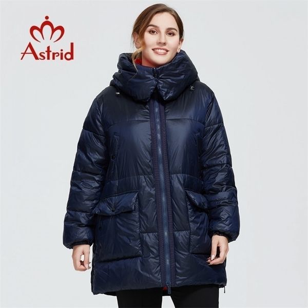 astrid new winter women's coat women long model warm parka fashion jacket hooded bio-down large sizes female clothing 7253 201119, Black
astrid new winter women's coat women long model warm parka fashion jacket hooded bio-down large sizes female clothing 7253 201119, Black