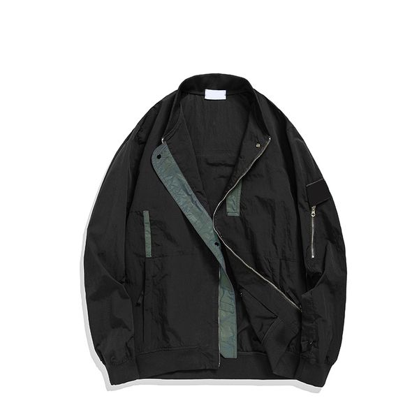 men's zipper jacket in spring and autumn long sleeve casual street style baseball dress trendy brand hoodless coat, Black;brown
men's zipper jacket in spring and autumn long sleeve casual street style baseball dress trendy brand hoodless coat, Black;brown