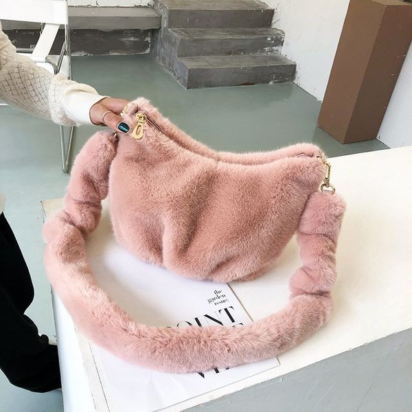 women plush bags winter style faux fur crossbody bags women solid color artifcal fur shoulder purse and handbag c1023
women plush bags winter style faux fur crossbody bags women solid color artifcal fur shoulder purse and handbag c1023