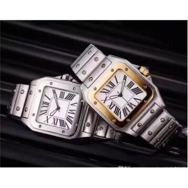 luxury brand men square watches geneva genuine stainless steel quartz watches fashion mens santo watches, Silver
luxury brand men square watches geneva genuine stainless steel quartz watches fashion mens santo watches, Silver