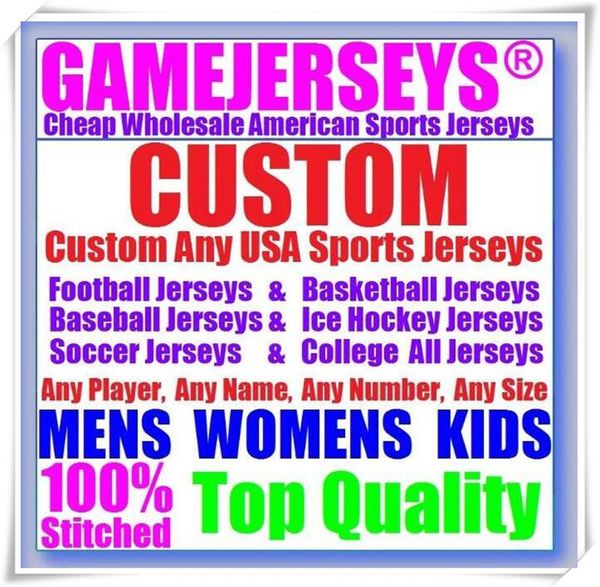 custom basketball baseball ice hockey american football jerseys for men women youth college color 32 teams sports jersey palyer 4xl 5xl 6xl, Black
custom basketball baseball ice hockey american football jerseys for men women youth college color 32 teams sports jersey palyer 4xl 5xl 6xl, Black