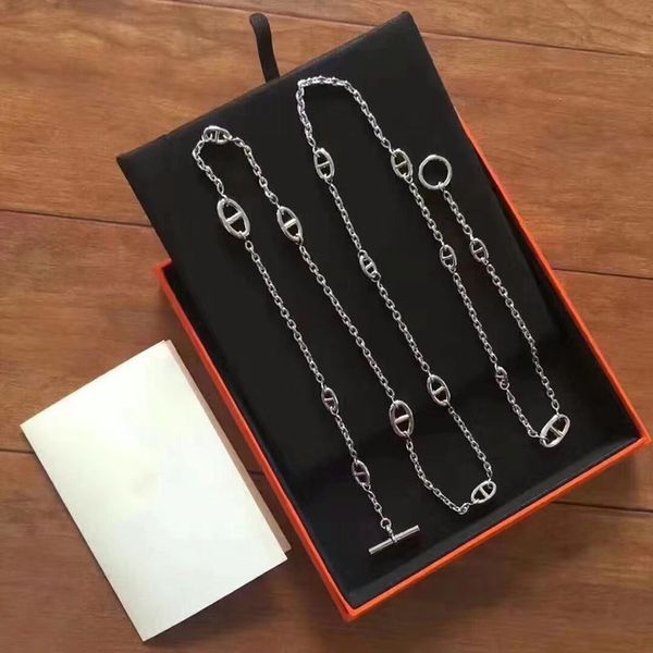 fashion classic pig nose design necklace stacking to increase layering can be used as a bracelet anklet waist chain bag chain ing, Red;brown
fashion classic pig nose design necklace stacking to increase layering can be used as a bracelet anklet waist chain bag chain ing, Red;brown