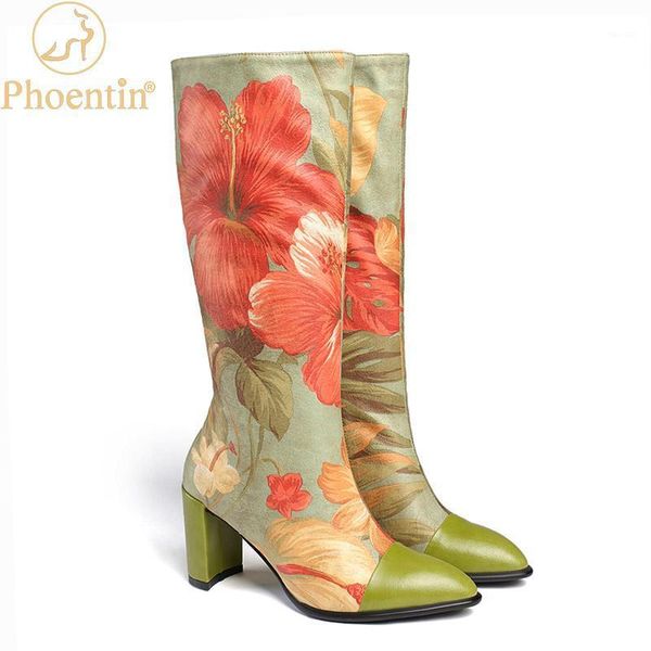 boots phoentin flower embroidery for women fashion long boot leather genuine female shoes 2021 knee high booties ft12671, Black
boots phoentin flower embroidery for women fashion long boot leather genuine female shoes 2021 knee high booties ft12671, Black