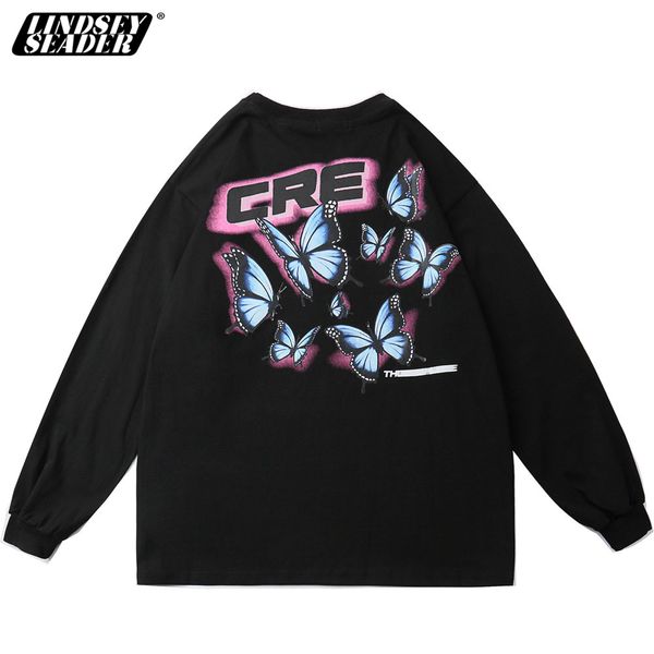 men t shirt long sleeve tees shirts butterflies 2020 trend mens harajuku hipster hip hop casual streetwear tshirts fashion 1021, White;black
men t shirt long sleeve tees shirts butterflies 2020 trend mens harajuku hipster hip hop casual streetwear tshirts fashion 1021, White;black