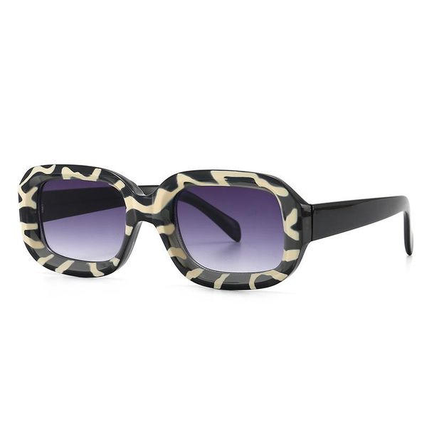 Sexy Leopard Print Rectangular Sunglasses For Men Women Luxury Square Style Driving Sun Glasses Male Vintage Small Shades NX, White;black
Sexy Leopard Print Rectangular Sunglasses For Men Women Luxury Square Style Driving Sun Glasses Male Vintage Small Shades NX, White;black