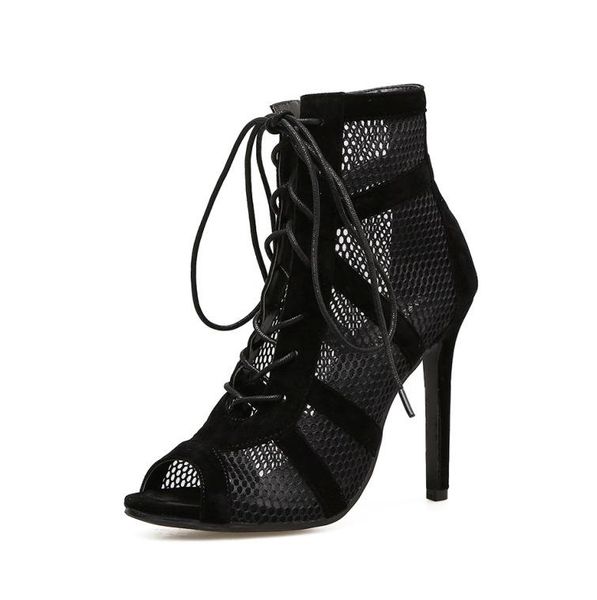 sandals ddyzhy 2021 fashion black summer lace up cross-tied peep toe high heel ankle strap net surface hollow out 36-40
sandals ddyzhy 2021 fashion black summer lace up cross-tied peep toe high heel ankle strap net surface hollow out 36-40