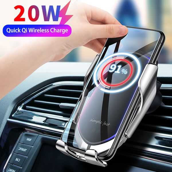 automatic clamping 20w wireless for iphone 12 xs 11 se pro samsung xiaomi infrared sensor car phone holder charger
automatic clamping 20w wireless for iphone 12 xs 11 se pro samsung xiaomi infrared sensor car phone holder charger