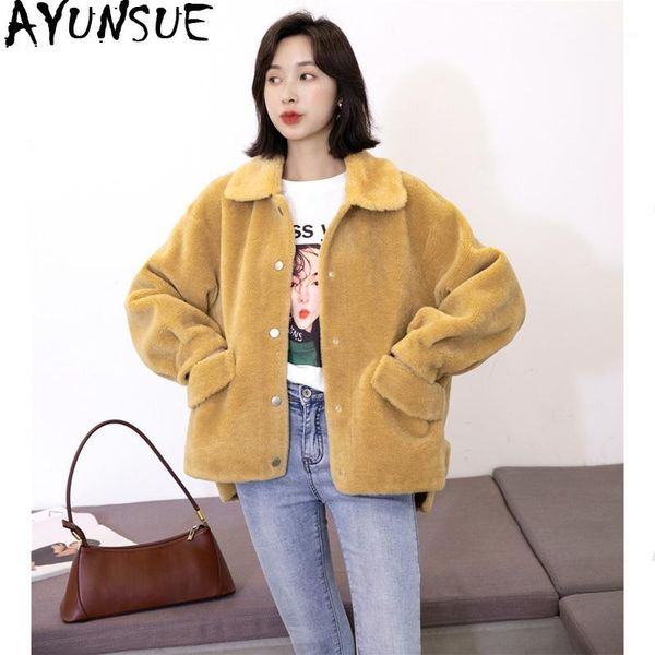 ayunsue real fur coat female lamb fur korean pink jackets 2019 autumn winter jacket women real wool coats chaqueta mujer my35821, Black
ayunsue real fur coat female lamb fur korean pink jackets 2019 autumn winter jacket women real wool coats chaqueta mujer my35821, Black