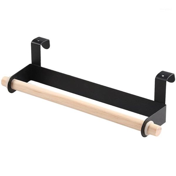 metal wall hanging holder wood towel shelf bathroom roll paper rag holder plastic wrap film storage racks kitchen accessories1
metal wall hanging holder wood towel shelf bathroom roll paper rag holder plastic wrap film storage racks kitchen accessories1