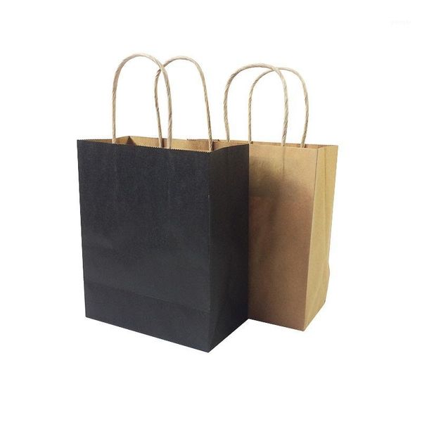 gift wrap 10 pcs/lot natural kraft paper bag with handle environmental protection wedding party favor bags 15*18*8cm1
gift wrap 10 pcs/lot natural kraft paper bag with handle environmental protection wedding party favor bags 15*18*8cm1