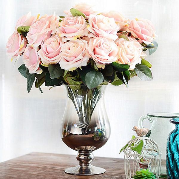 home decoration10 heads french romantic artificial rose flower wedding decoration silk flower for party valentines day gift
home decoration10 heads french romantic artificial rose flower wedding decoration silk flower for party valentines day gift