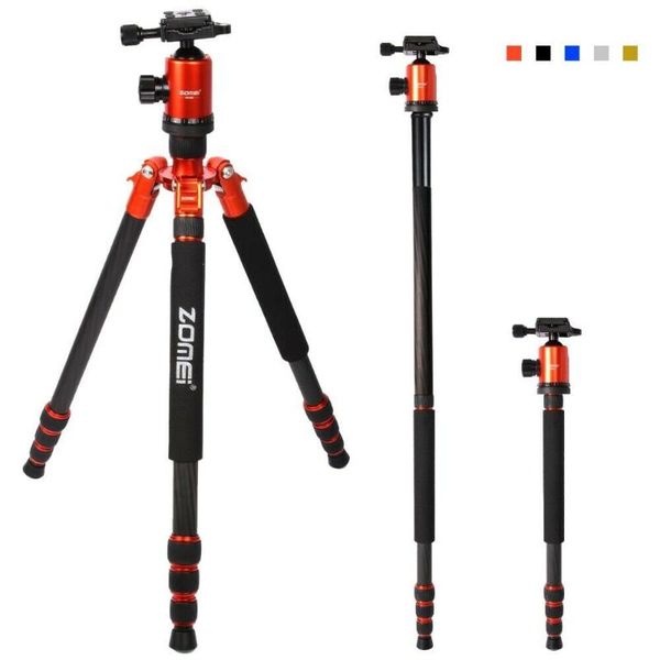 tripods professional travel tripod carbon fiber camera kit monopod ball head with case zomei z888c
tripods professional travel tripod carbon fiber camera kit monopod ball head with case zomei z888c