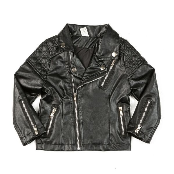 3-7 year spring kids pu girls jackets for baby girl boy fashion leather jacket children overwear clothes y200901, Blue;gray
3-7 year spring kids pu girls jackets for baby girl boy fashion leather jacket children overwear clothes y200901, Blue;gray