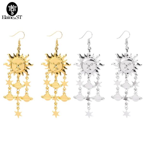 dangle & chandelier 10 pieces wholesa two-color optional star, moon, sun, spaceship earrings, weather pendants, colorless alloy earrings, Silver
dangle & chandelier 10 pieces wholesa two-color optional star, moon, sun, spaceship earrings, weather pendants, colorless alloy earrings, Silver
