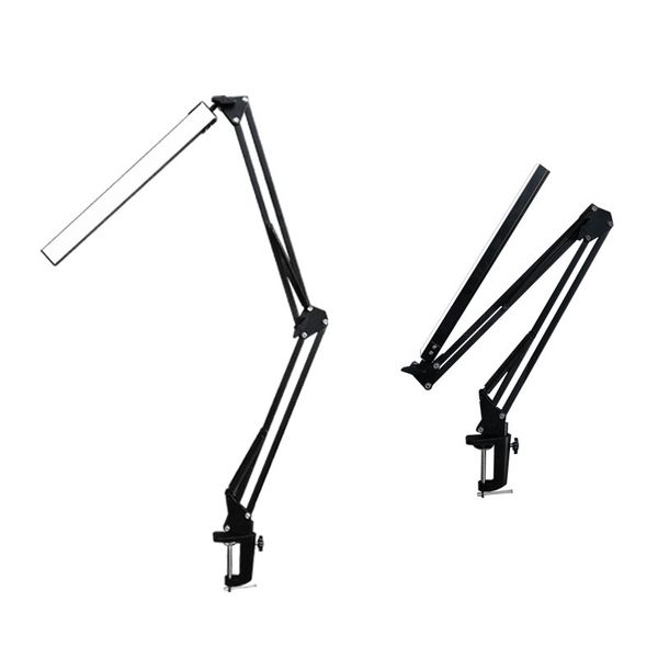 led folding metal desk lamp clip on light clamp long arm dimming table lamp 3 colors for living room reading and computers 1022
led folding metal desk lamp clip on light clamp long arm dimming table lamp 3 colors for living room reading and computers 1022