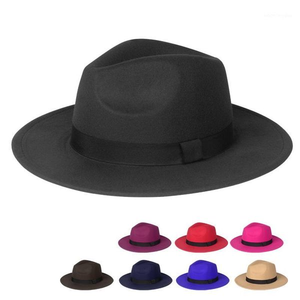 wide brim hats fedora hat men women imitation woolen winter felt fashion black jazz fedoras chapeau1, Blue;gray
wide brim hats fedora hat men women imitation woolen winter felt fashion black jazz fedoras chapeau1, Blue;gray