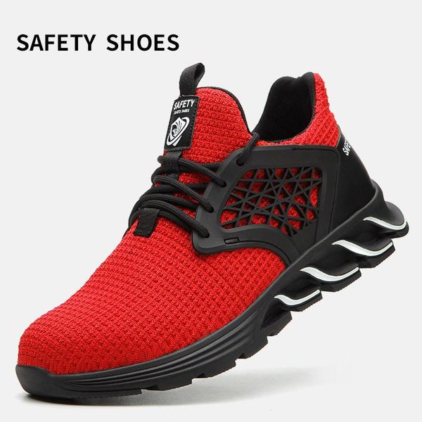 fashion safety shoes men work shoes security breathable casual suitable for work and life round toes safety an125, Black
fashion safety shoes men work shoes security breathable casual suitable for work and life round toes safety an125, Black