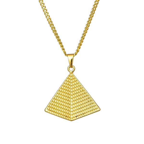 trendy classic hip hop triangle egyptian king pyramid metal pendant necklace for men and women choker chain of cuba vintage, Silver
trendy classic hip hop triangle egyptian king pyramid metal pendant necklace for men and women choker chain of cuba vintage, Silver