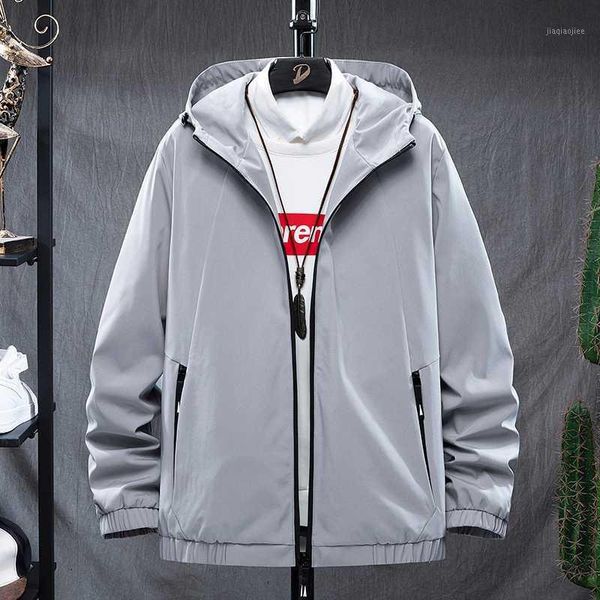 men new sportwear coat zipper hooded casual men jacket solid color spring autumn leisure jacket masculina1, Black;brown
men new sportwear coat zipper hooded casual men jacket solid color spring autumn leisure jacket masculina1, Black;brown