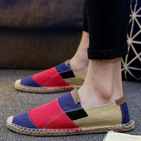 mens espadrilles men yellow patchwork slip on summer shoes men loafers 2020 breathable canvas shoes fashion jute wrapped, Black
mens espadrilles men yellow patchwork slip on summer shoes men loafers 2020 breathable canvas shoes fashion jute wrapped, Black