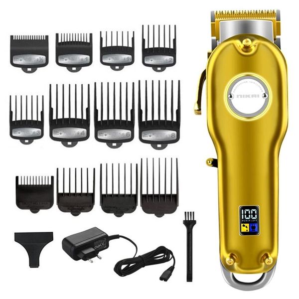 barber профессиональные машинок для стрижки волосы всех металлических электрического триммера волос для мужчин перезаряжаемых резок регулиру
barber профессиональные машинок для стрижки волосы всех металлических электрического триммера волос для мужчин перезаряжаемых резок регулиру