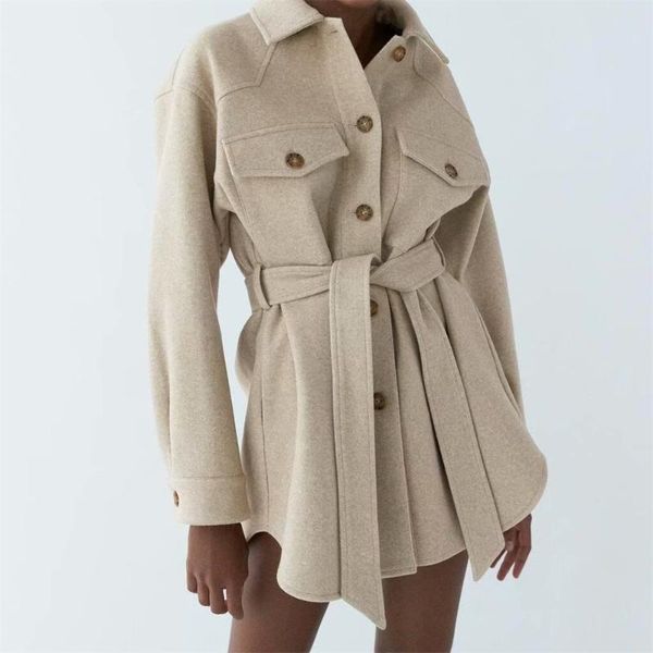 women's blouses & shirts 2021 autumn women long-sleeved lapel pocket, buttoned, loose waist and casual woolen shirt jacket, White
women's blouses & shirts 2021 autumn women long-sleeved lapel pocket, buttoned, loose waist and casual woolen shirt jacket, White