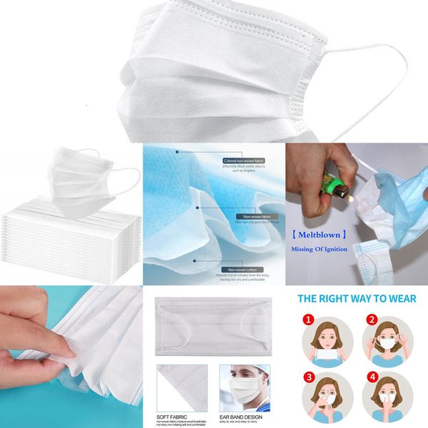 disposable layers protective face protect 3 filter mask dustproof earloop non woven mouth masks oeuo
disposable layers protective face protect 3 filter mask dustproof earloop non woven mouth masks oeuo