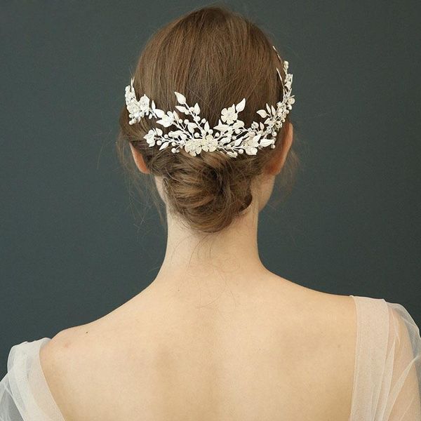 slbridal ручной работы цвета серебра кристалл rhinestone pearls цветочные свадебные оголовье волосы расческой свадебные аксессуары для волос, Golden;silver
slbridal ручной работы цвета серебра кристалл rhinestone pearls цветочные свадебные оголовье волосы расческой свадебные аксессуары для волос, Golden;silver