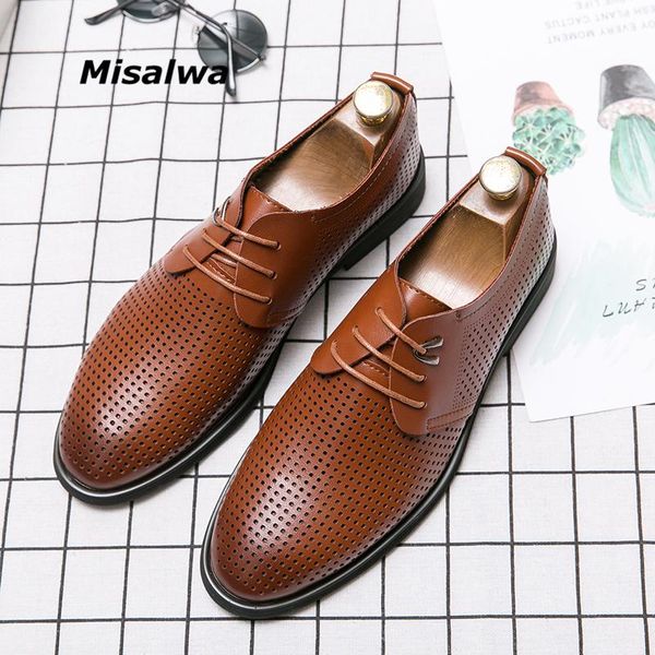 misalwa summer spring new derby men's commute work shoes business dress shoes black brown hollow men formal pu leather
misalwa summer spring new derby men's commute work shoes business dress shoes black brown hollow men formal pu leather