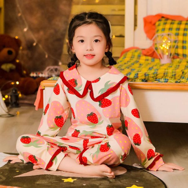 2020 pajamas long sve spring autumn girls' thin air-conditioned clothing children's home cloth baby suit, Blue;red
2020 pajamas long sve spring autumn girls' thin air-conditioned clothing children's home cloth baby suit, Blue;red