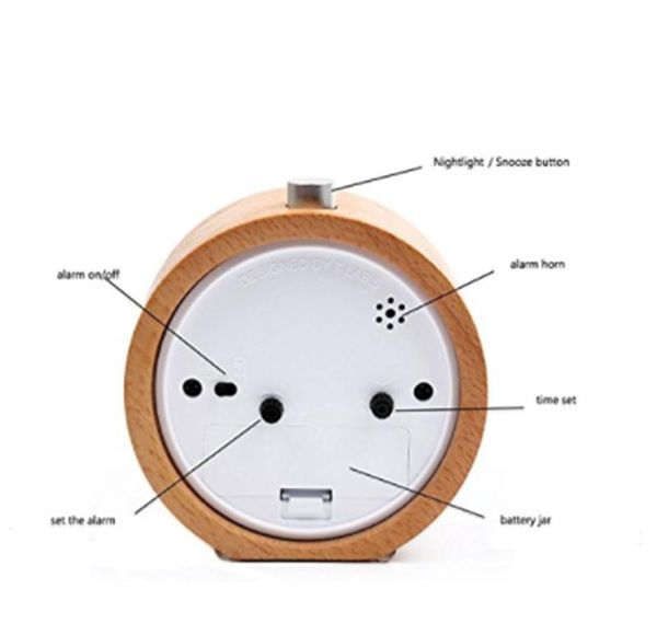 handmade classic small round clock wood silent desk alarm clock with desk lamp fo jllqea xmh_home
handmade classic small round clock wood silent desk alarm clock with desk lamp fo jllqea xmh_home