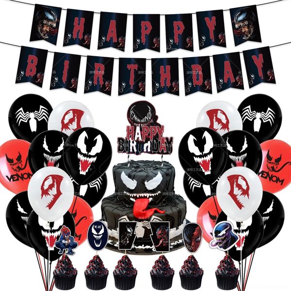 vbobb venom тематическая вечеринка торт воздушный шар латекса костюм драма американский флаг торт вставка бренда шар латекса детского украше
vbobb venom тематическая вечеринка торт воздушный шар латекса костюм драма американский флаг торт вставка бренда шар латекса детского украше