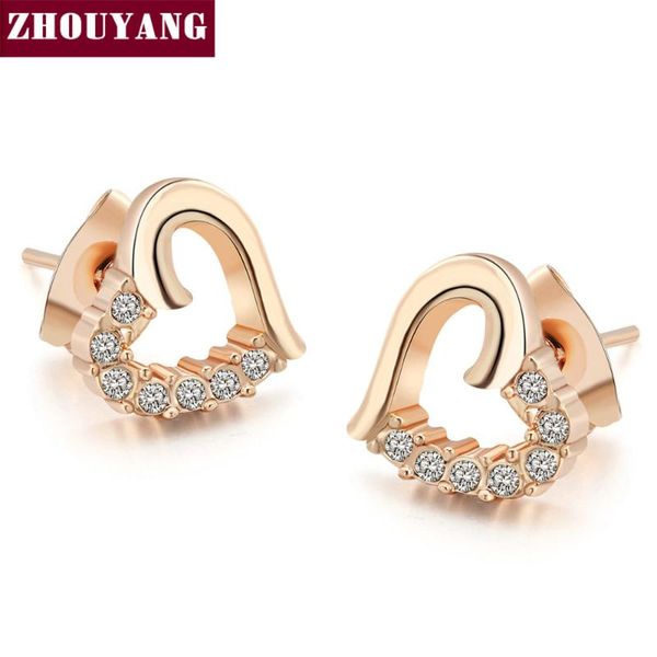 zye327 hollow heart half of crystal silver color stud earrings jewelry genuine austrian crystal, Golden;silver
zye327 hollow heart half of crystal silver color stud earrings jewelry genuine austrian crystal, Golden;silver
