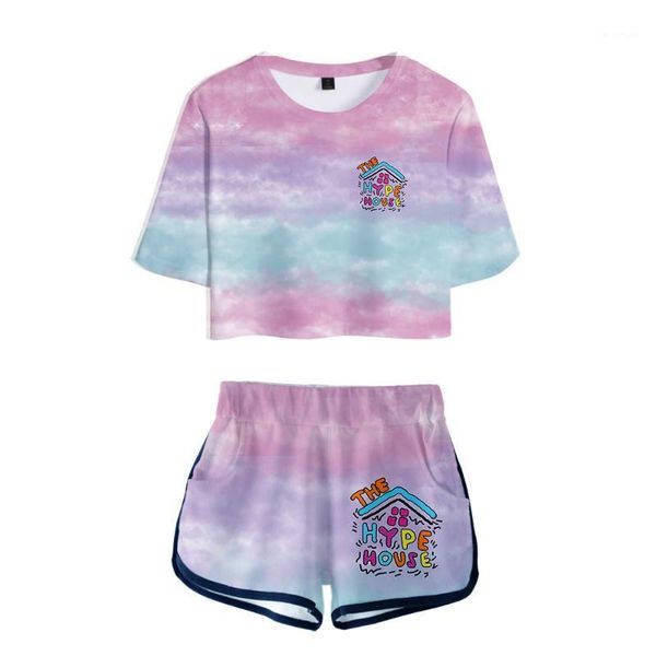 the house 3d printed women two piece set summer short sleeve crop shorts harajuku streetwear clothes1, White
the house 3d printed women two piece set summer short sleeve crop shorts harajuku streetwear clothes1, White