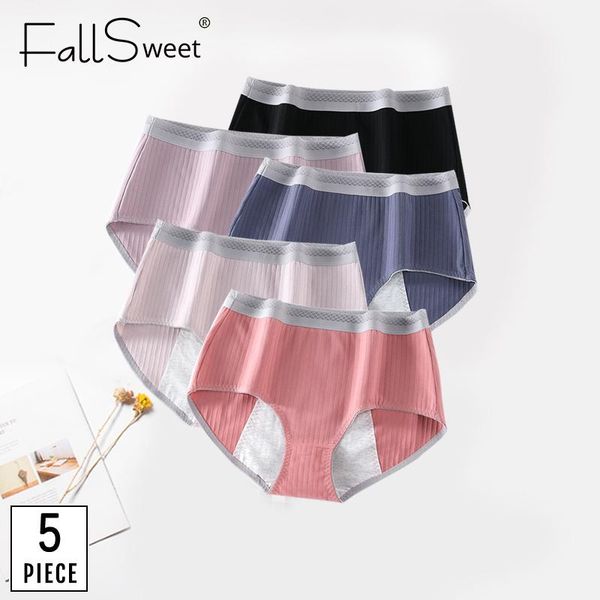 women's panties fallsweet 5 pcs/ lot leak proof period cotton women underwear high waist menstrual physiological briefs, Black;pink
women's panties fallsweet 5 pcs/ lot leak proof period cotton women underwear high waist menstrual physiological briefs, Black;pink